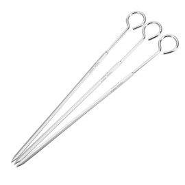 Westmark 12602270 Kebab Skewers Set of 3 Length 23.6 cm Stainless Steel Silver