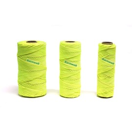 Barnwell Fluorescent Hi-Vis Yellow Braided Nylon Masons Builders Brick Block Line Bricklayers (250ft (75m))