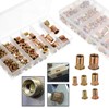 Trimming Shop Flat Head Flange Rivet Nuts Threaded Inserts Anchoring