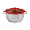 The World’s Greatest Universal Pot Lid and Microwave Cooking Cover,