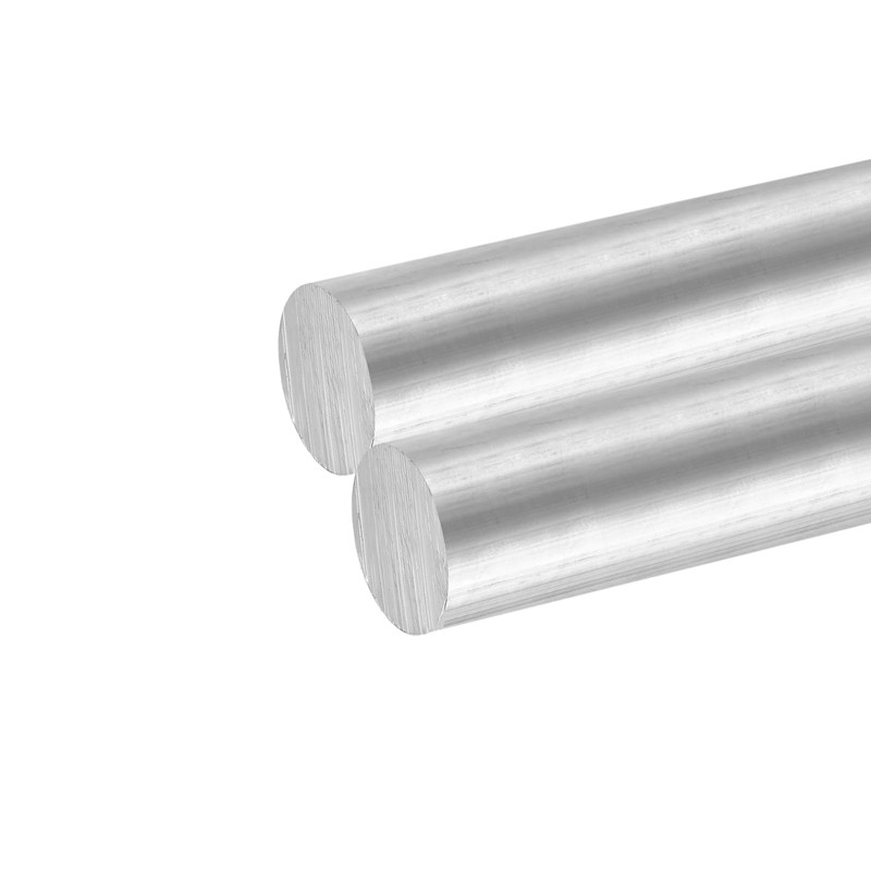 sourcing map Aluminum Solid Round Rod Lathe Bar 25mm x