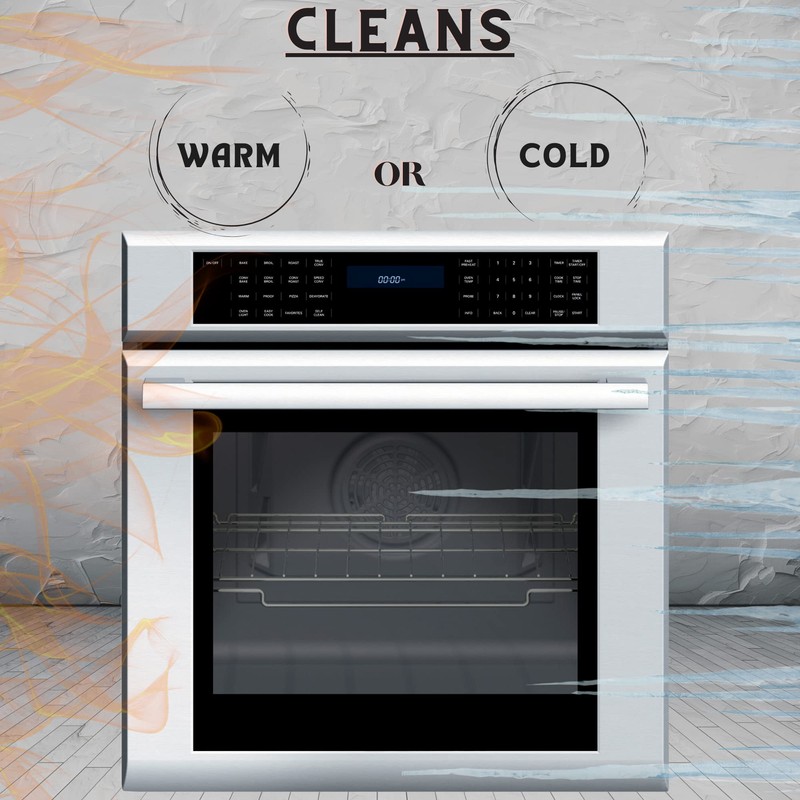 Blysk Oven & Grill Cleaner (2pack) heavy duty, fast penetrating,