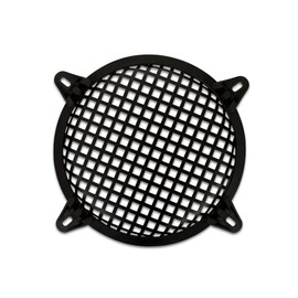 Goldwood Subwoofer Grille and Hardware 8" Steel Waffle Speaker Woofer Grill Black (SWG-8C)