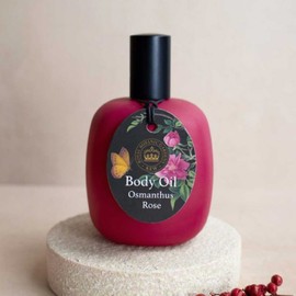 Q Garden 영국 큐 왕립식물원 큐가든_큐가든 오스만투스 로즈 바디오일 100ml UK Q Royal Botanic Gardens Q Garden Osmanthus Rose Body Oil 100ml