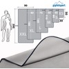 Microfibre Towel Set - for Sauna, Fitness, Sports, Beach Towel,