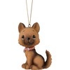 Precious Moments 226407 You’re Paw-Some German Shepherd Resin Ornament, Multi
