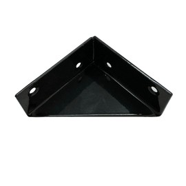 Eye Garden Lattice Fixing Brackets, Screws Included, Set of 4, 3-angle, triangular, pole fixing brackets, pillar fixing, fence fixing, lattice securing posts, louvers, columns, louvers, fences, posts, poles
