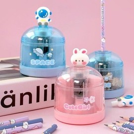 Schedule Stationery Cute Automatic Pencil Sharpener / 일정문구 뽀짝 자동 연필깎이