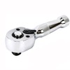 Bestgle 1/2" Square Drive Stubby Reversible Ratchet Wrench with 72-Tooth