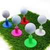 KOFULL Rubber Golf Tees Holder for Practice & Driving Range