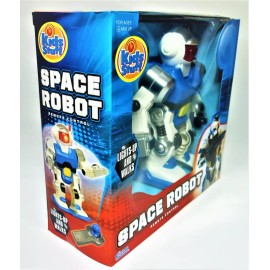 Kids Stuff TOYS - EXCITE KIDS STUFF - REMOTE CONTROL SPACE ROBOT - LIGHTS UP & WALKS - NEW