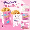 24 Pack Pajama Party Popcorn Boxes Pink Sleepover Snack Boxes