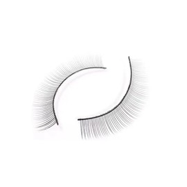 Eigell 5 Pairs Practice Lashes,Practice Lashes Strip for Beginner Practice,Mannequin Head,Makeup Beginners, white, 8mm