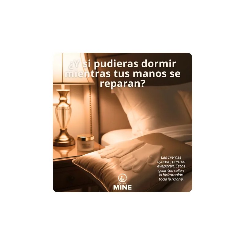 Guantes Hidratantes De Silicona Para Manos Secas Spa Casa