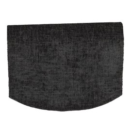 Classic Home Store Crushed Velvet Chenille XL Chair Back Soft Touch Sofa Furniture Antimacassar (Charcoal)
