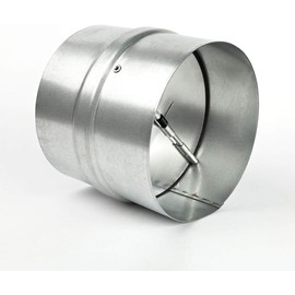 Klimapartner RK 160 - In-line Backdraught Shutter Vent for Extractor Fans with Foam Seald