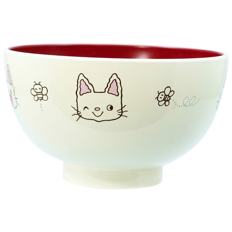 Nontan 820520 Lacquer Soup Bowl, M, Made in Japan