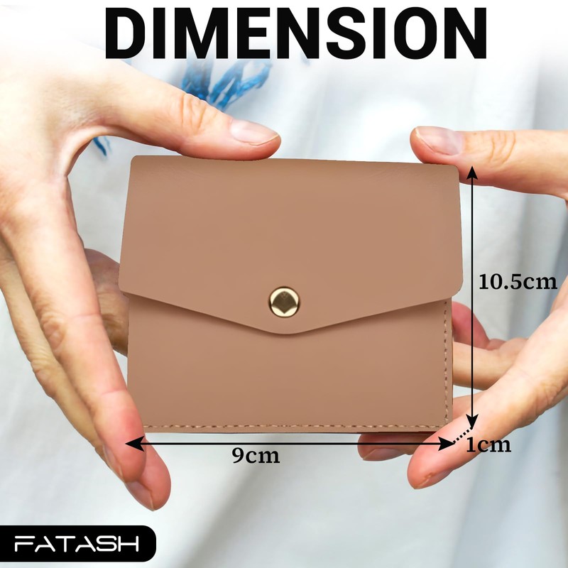 FATASH Women's Credit Card Holder: Slim, RFID-Blocking Envelope Design, Ideal