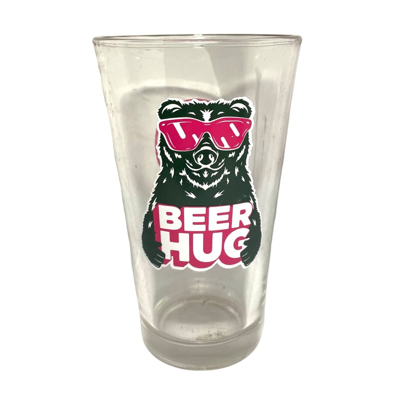Goose Island Beer Hug Pint Glasses | Set of Two