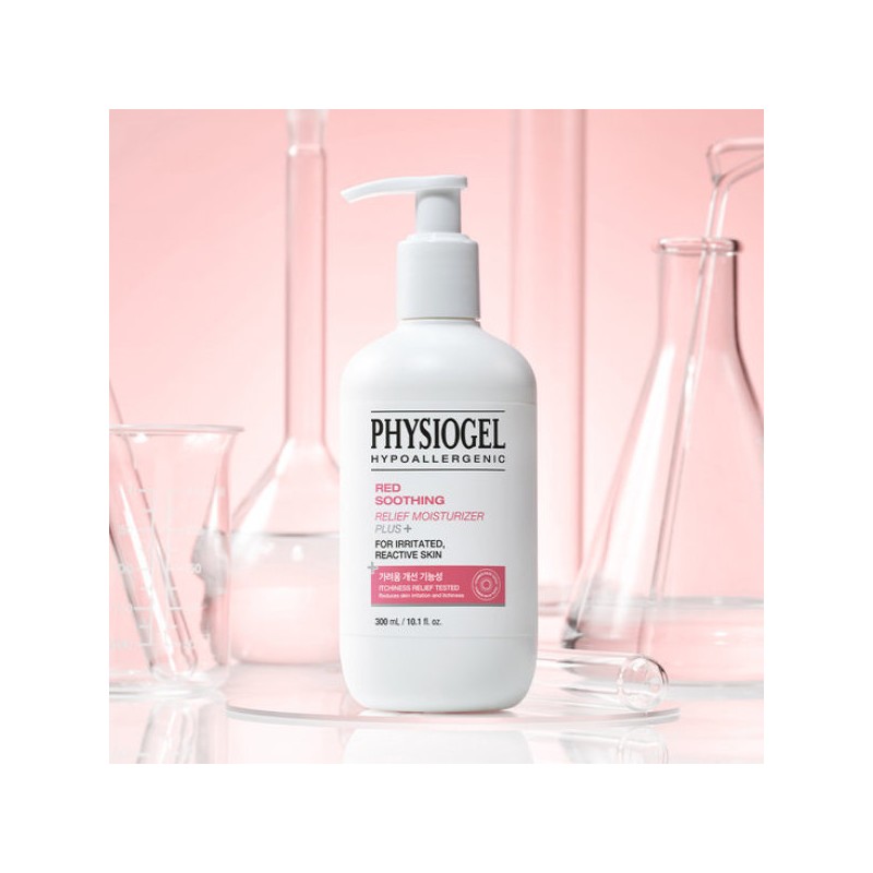 Red Sooding AI 피지오겔 레드수딩 릴리프 모이스처라이저 300ml+(클렌징젤5mlx6개) Physiogel Red