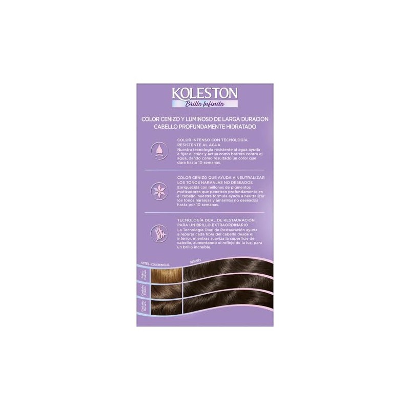 Koleston Tinte Permanente 41 Castaño Medio Cenizo Enigmatico | Crema,