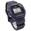 Casio Standard Digital W-218H-2A Wristwatch, Men's, Women's, Chippukashi, Petit Pla,