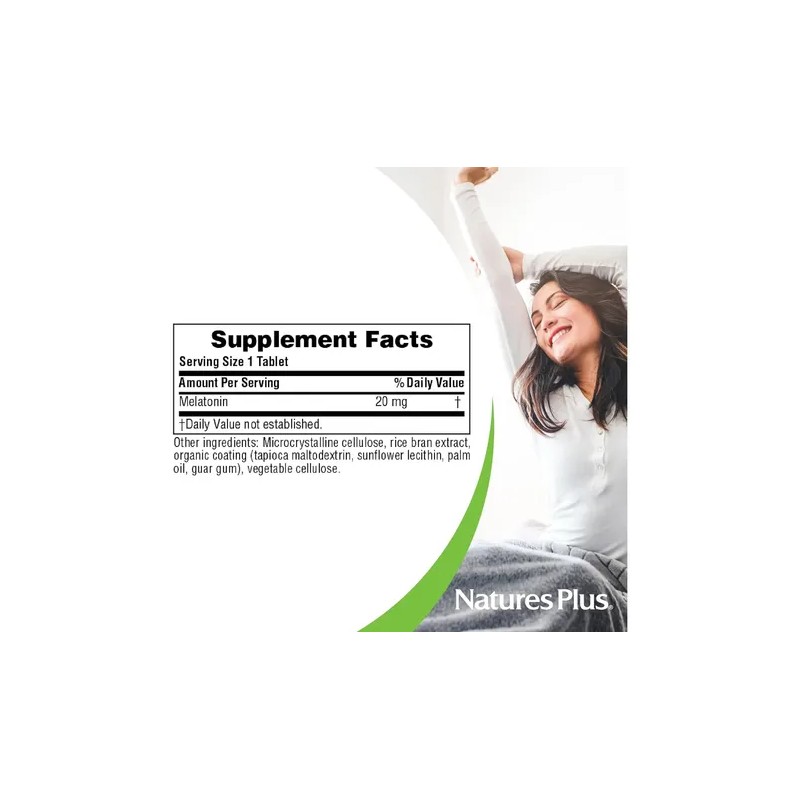 Naturesplus Melatonina 20 Mg 90 Comprimidos Sfn