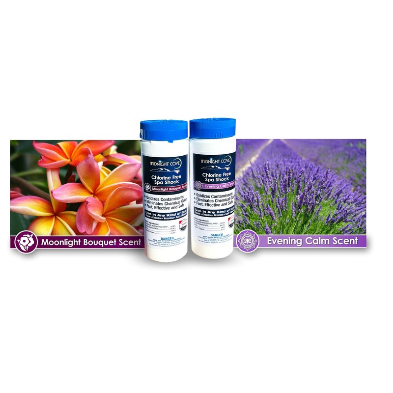 Scented SPA Shock Sample Pack- Oxygen Enhanced Aromatherapy for SPAS