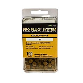Pro Plug System Pro Plug Round Wood Dowel 5/16 in. D X 0.25 in. L 100 pk Brown Plugs
