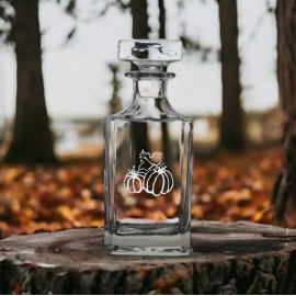 Texan Customs Pumpkin Decanter 26