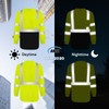 Uno Mejor Safety Shirts for Men Class 3 High Visibility