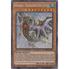 Yu-Gi-Oh! - Nidhogg, Generaider Boss of Ice - MYFI-EN031 - Secret Rare - 1st Edition - Mystic Fighters