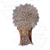 Paper Wood Stamp Large Leafy Tree Design Big Printing Block