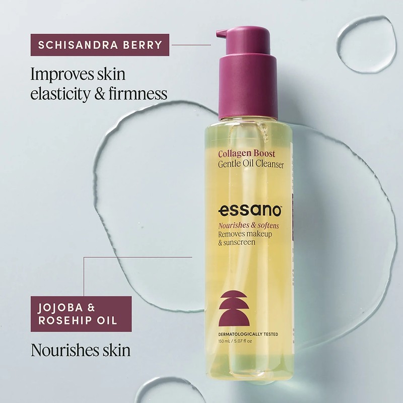 Essano Collagen Boost Gentle Oil Cleanser 150mL