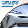 CZShiYue Car Front Bumper Tow Hook Cover Cap Towing Eye