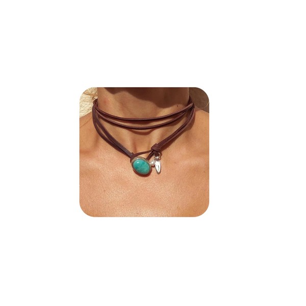 Taichell Boho Necklaces Jewelry for Women Girls Bohemian Layered Necklaces