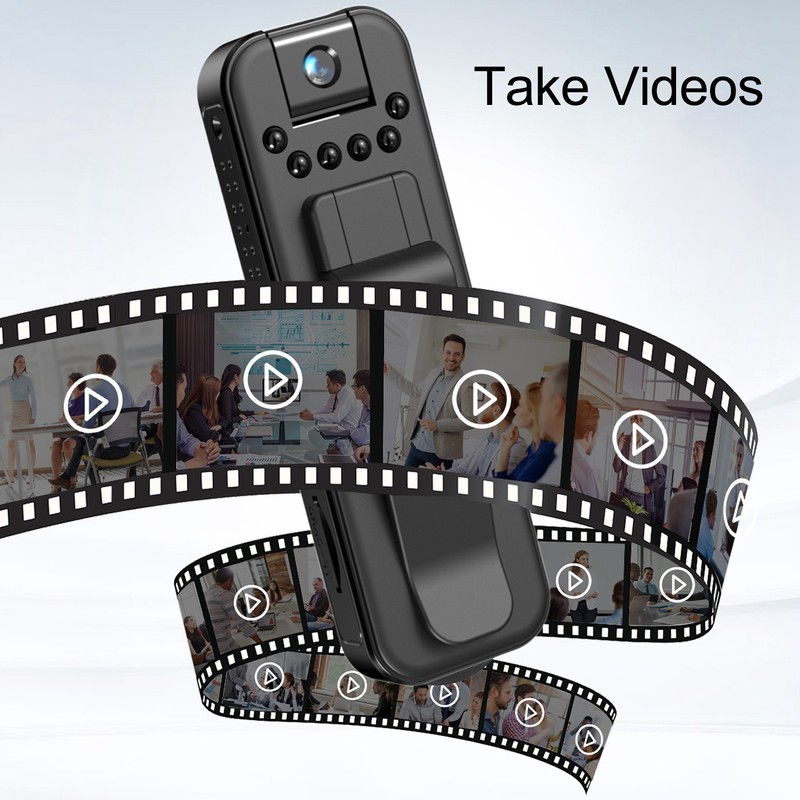 L7 Recorder Portable Back Clip Camera 1080P Wide Angle Body