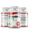 Vitamin C 1000mg 180 Capsules Suitable for Vegetarians & Vegans