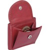 Extra small wallet LEAS, Genuine Leather, red - ''LEAS Mini-Edition''