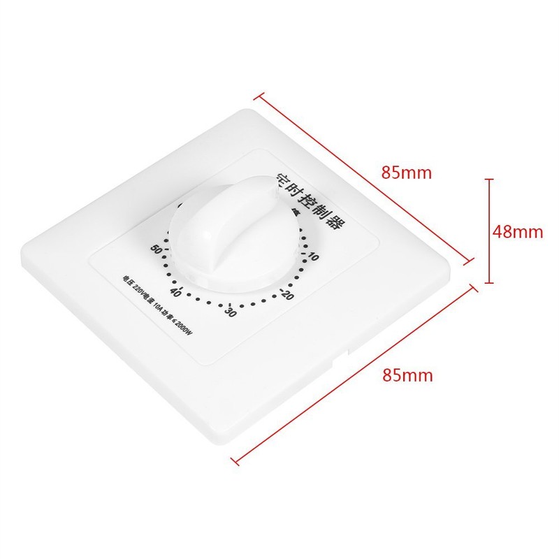 Countdown Timer Switch 30/60/120 Min High Power Pump Timer Mechanical