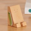 TOSMU 70111 Bo-chan Smartphone Stand Wooden Green Cute Green
