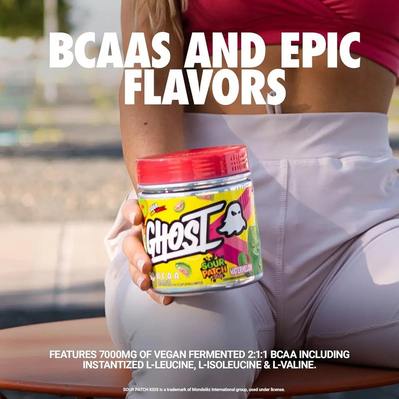 Bcaa Amino Acids Ghost 30 Serv Kiwi Strawberry