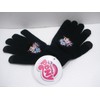 My Little Pony "Girls Text Stretch Gloves (Black)