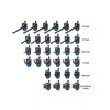 32-Piece Pegboard Hook Starter Pack - Versatile Pegboard Tool Hooks