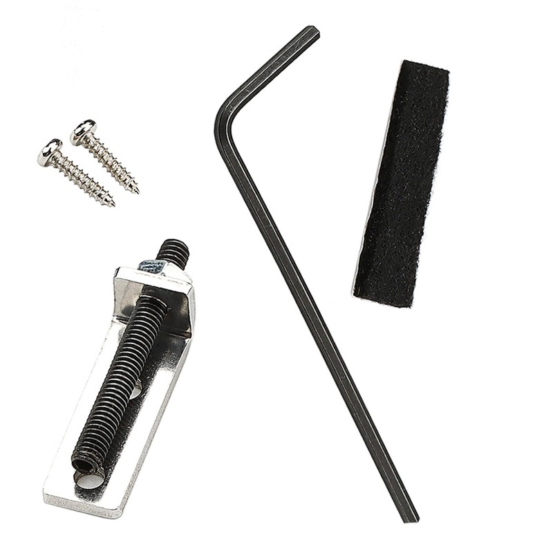 IWOMA Metal Tremolo Bridge Stopper Stabilizer Electric Guitar String Bridge