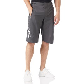 POC Men's Essential Enduro Cycling Shorts, Sylvanite Grey, M