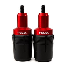 MOWOK Fit For Rebel 500 CMX500 2017-2022 2023 2024 CMX 500 Motorcycle Accessories Frame Sliders Falling Protector Engine gurad Crash Protection pad (Style A：Red)