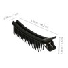 Baluue 2pcs Salon Clip with Comb Coloyur Track Clip Colour