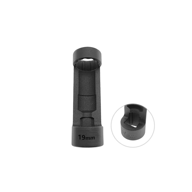 ZKTOOL Suspension Strut Nut Socket Set 19mm 12 Point Socket