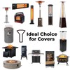 30-inch Vertical Smoker Cover, Compatible with Most of Vertical Smoker